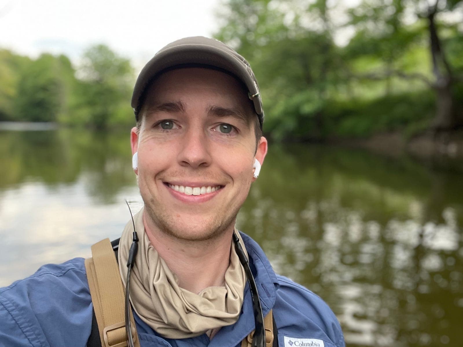 David on the water in the High Country